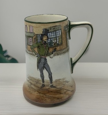 Royal Doulton Dickensware Alfred Jingle Tankard Mug D3020 c.1920s 30s Vintage