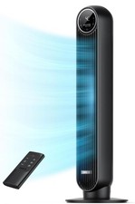 Dreo 28Db Silent Tower Fan, 25 Ft/S Velocity Electric Cooling Fan with Remote