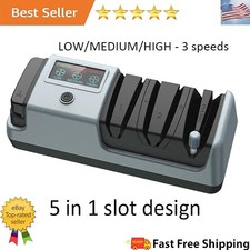 Electric Knife Sharpener Professional Kitchen...