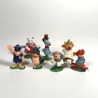 Marx Hand Painted TV Tinykins Top Cat Hanna Barbera 7 Figure Set 1961 Vintage