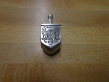 Vintage Lenox Kirk Stieff Collection Pewter Hanukkah Core Dreidel USA Keepsake