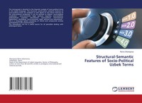 Structural-Semantic Features Of Socio-Political Uzbek Terms Ra'no Sharopova Buch