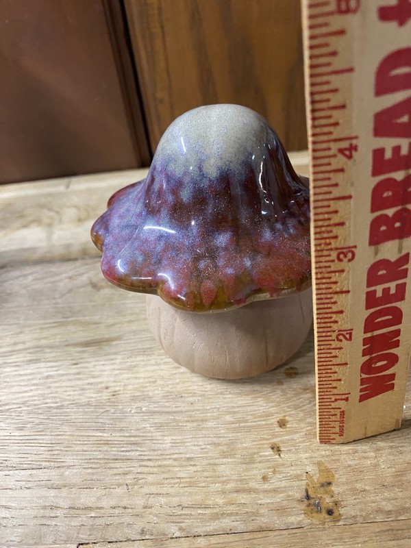 Ceramic Mushroom Figure