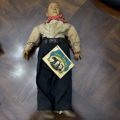 1988 Vintage Three Stooges Doll Curley With Tag | eBay