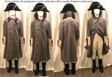 Movie prop costume military great coat German Austrian Prussian Russian Napoleon