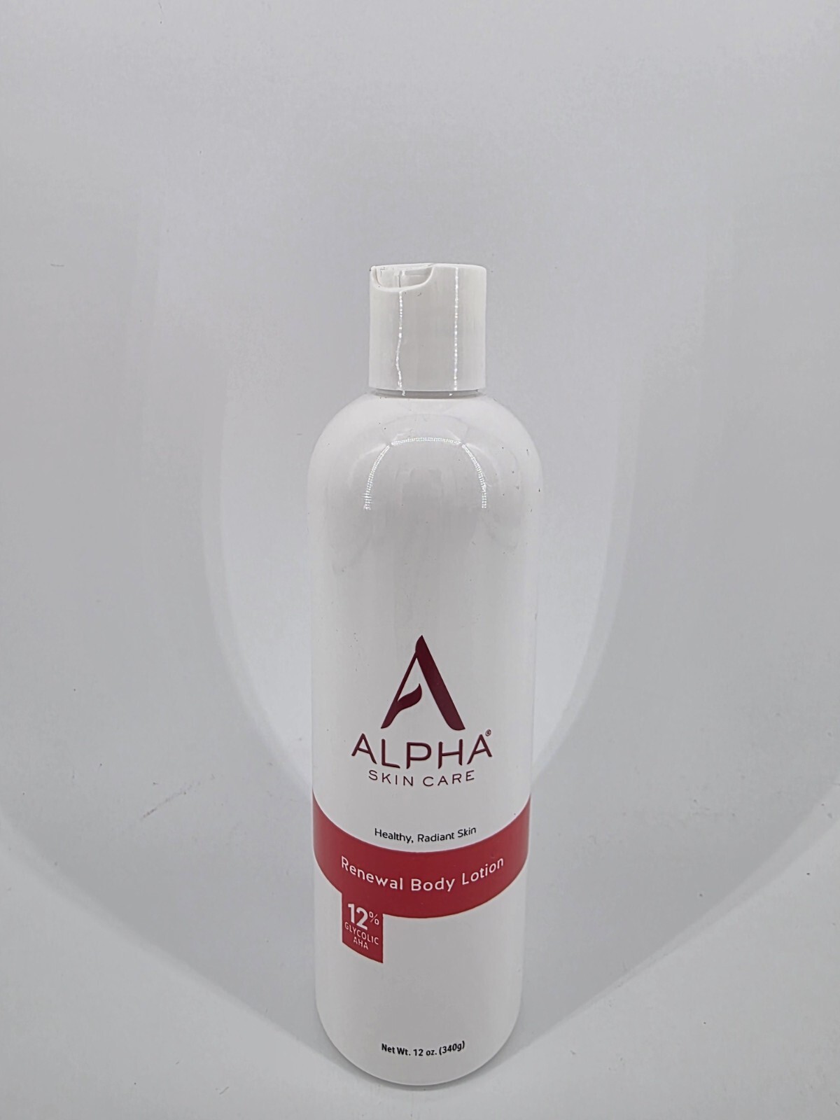 Alpha Skin Care Renewal Body Lotion, 12% Glycolic AHA, 12-Ounce