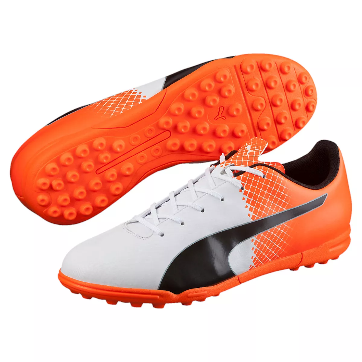 Perpetuo Melodrama bicapa Men&#039;s PUMA EVOSPEED 5.5 Tricks TURF SOCCER SHOES, 103591 05 Size 13  White/Bla | eBay