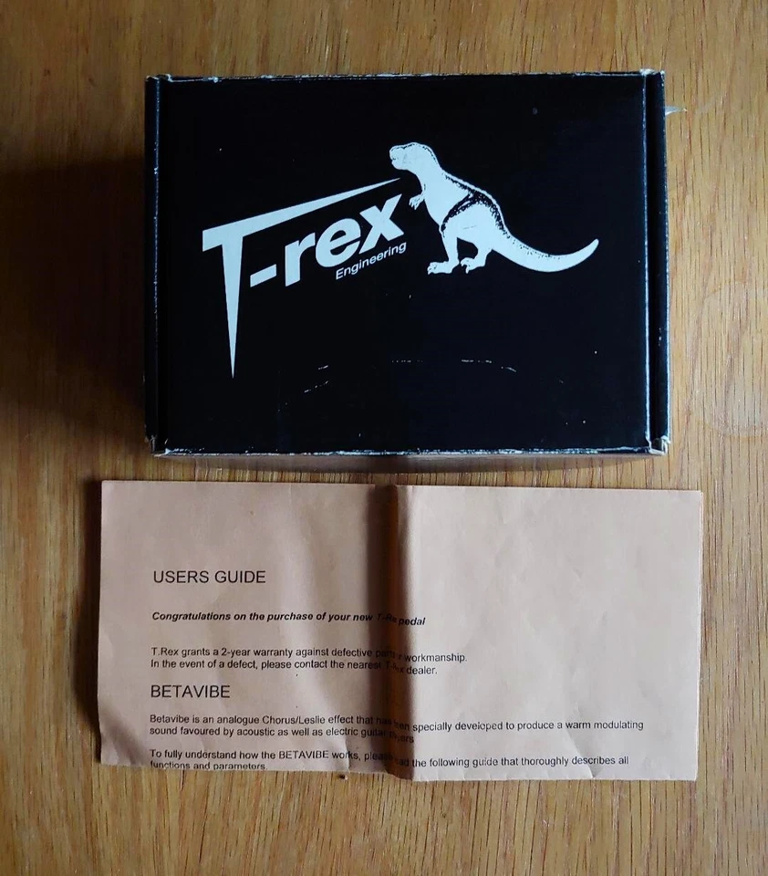 T-Rex Engineering Betavibe Chorus Rotary Simulator Beta Vibe Guitar Effect Pedal - Image 2 of 4