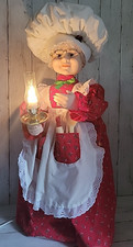 Telco The Original Motion-ettes Of Christmas Mrs Claus Animated &Illuminated 24”