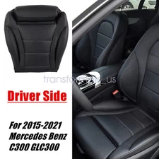 2015-2021 Fits Mercedes Benz GLC300 GLC350 W205 Driver Bottom Seat Cover Black