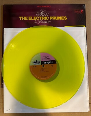 LP:  THE ELECTRIC PRUNES - Mass In F Minor   Ltd YELLOW VINYL NEW SEALED REISSUE