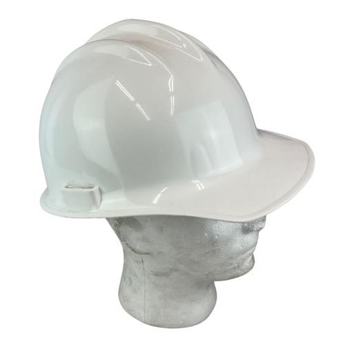 Casco di sicurezza cappello rigido bianco con gruppo sospensioni - Nuovo *mocinc.1982* - Foto 1 di 3