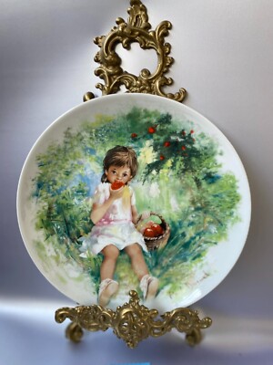LIMOGES MARIE-ENGE PORZELLAN PLATEAU. LIMITED EDITION PAUL DURAND