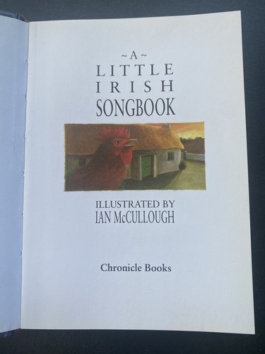A Little Irish Song Book (Little songbooks) By Ian McCullough - Words & Music - Picture 3 of 6