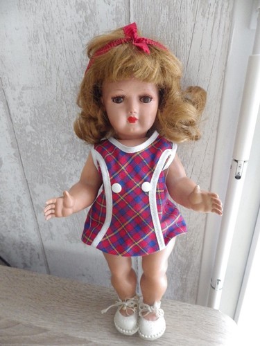 Vintage Collectible French Poupée Bté SGDG Bella Doll ,rhodoïd, 1950s, Made in France - Ireland