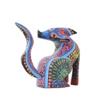 Fox Alebrije DECORATIVE Oaxacan Wood Carving | Magia Mexica