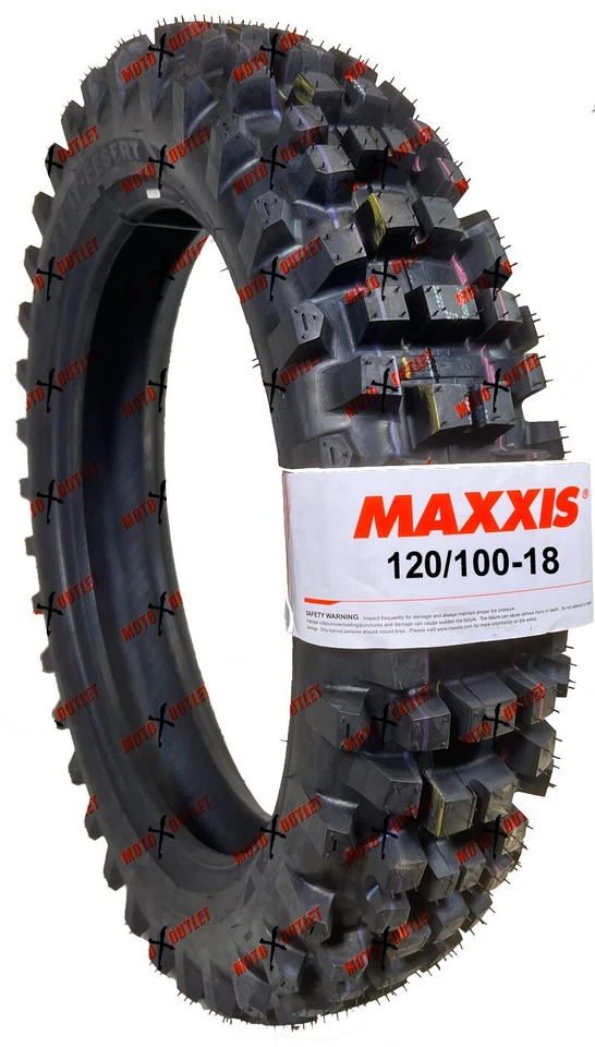 Maxxis Desert IT 80/100-21 120/100-18 Front Rear Tire Set Dirt Bike Tires Foto 3 de 4