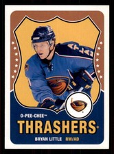 2010-11 O-Pee-Chee Retro #494 Bryan Little Atlanta Thrashers