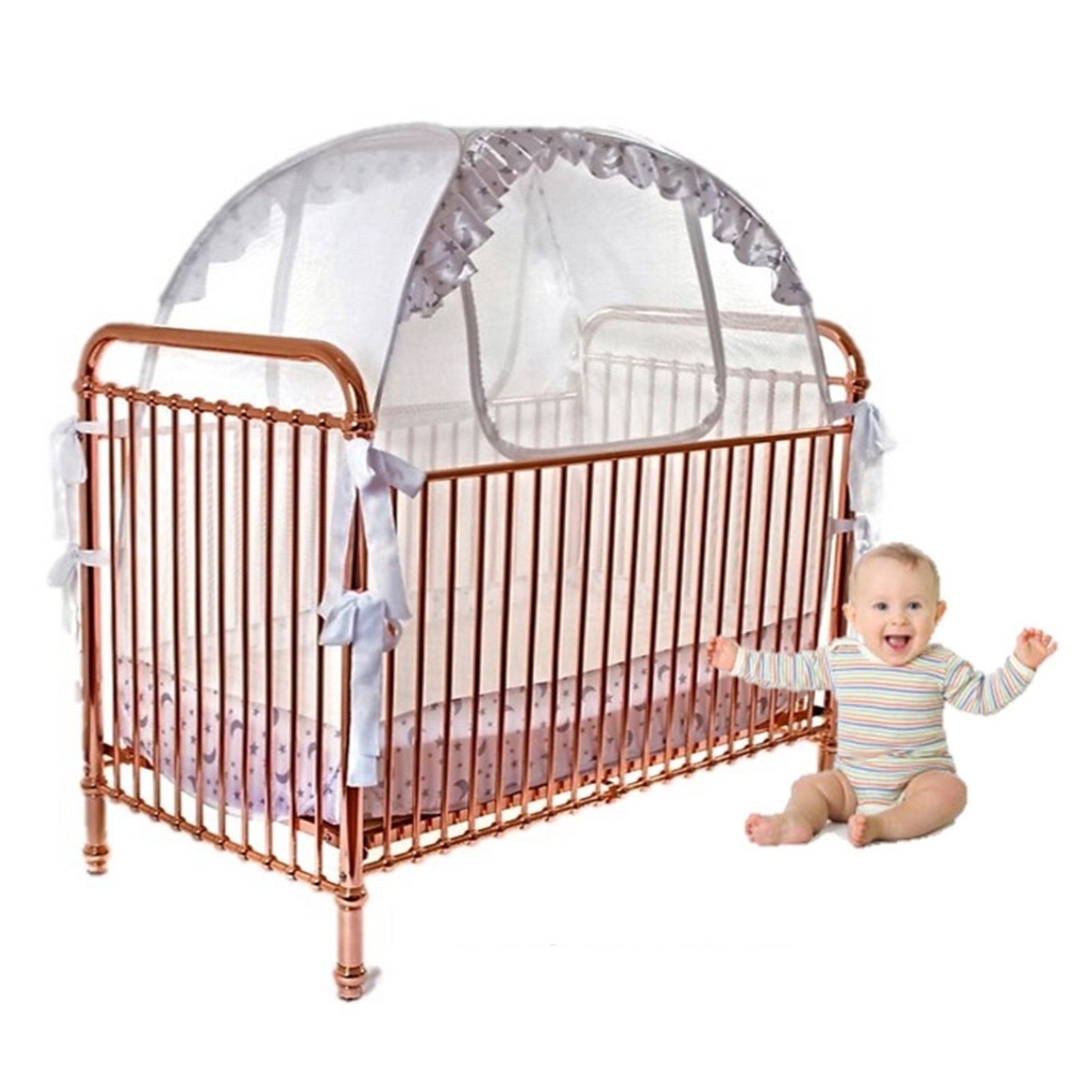 Toddler Bed Crib Tent To Keep Baby In Beyond Home Safety Baby Crib