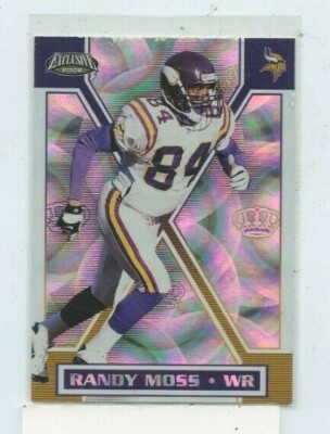 RANDY MOSS 2002 Pacific Exclusive Football  #96 Minnesota Vikings
