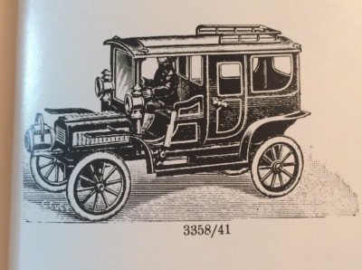 Lanterne Rouge Et Or Pour Voiture Ancienne Carette - Copie Conforme Phare En Tôle