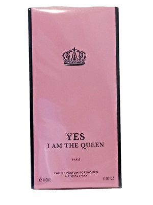 Yes I Am The QUEEN By Geparlys Eau de Parfum Spray For Woman 3.4 fl oz