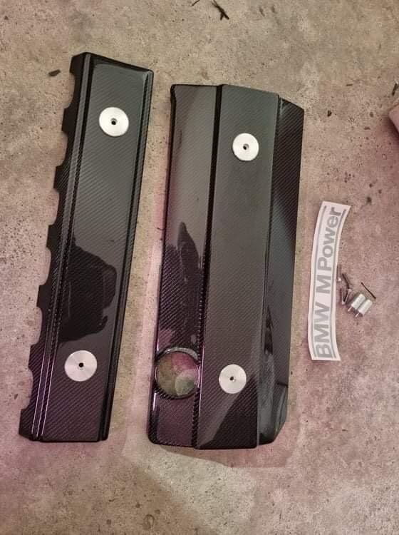 Bmw M52 S52 Carbon Fiber Engine Cover eBay