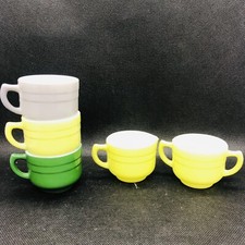 Vintage Hazel Atlas Little Hostess Party Set 5 Pieces Child  s Tea Set