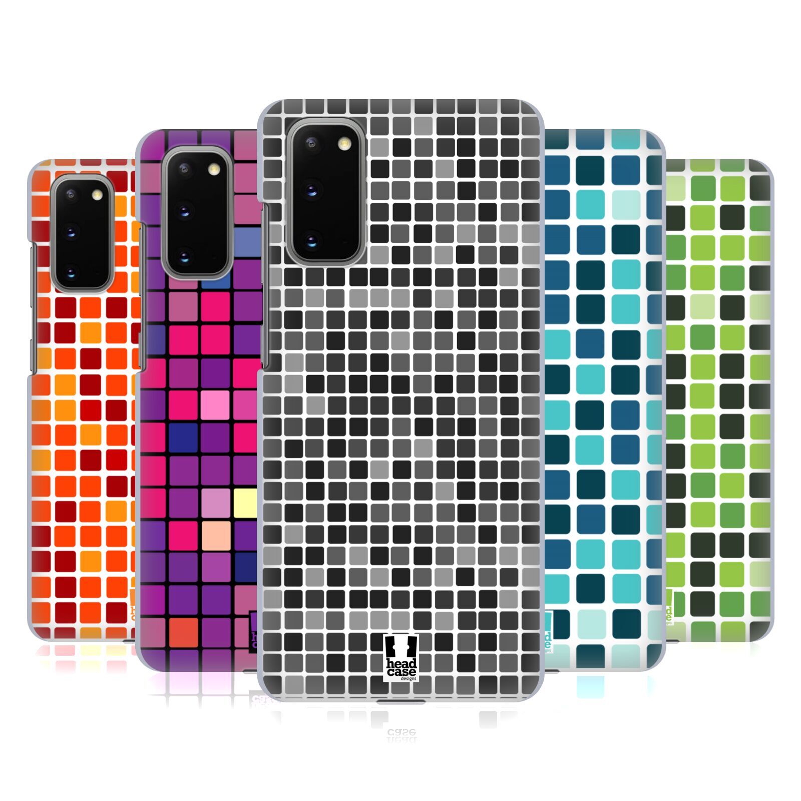 HEAD CASE DESIGNS MOSAIC TILES HARD BACK CASE FOR SAMSUNG PHONES 1