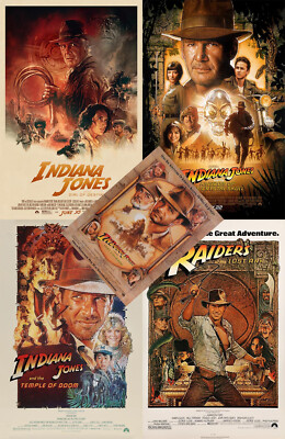 Indiana Jones Classic Kultfilmserie - Poster & Leinwand, gerahmt & ungerahmt