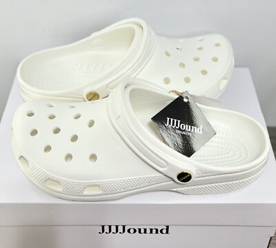 【付属品有】JJJJound Crocs Classic Clogs US8 JJJJound Crocs Classic Clogs White US Men's Size 8 Women's