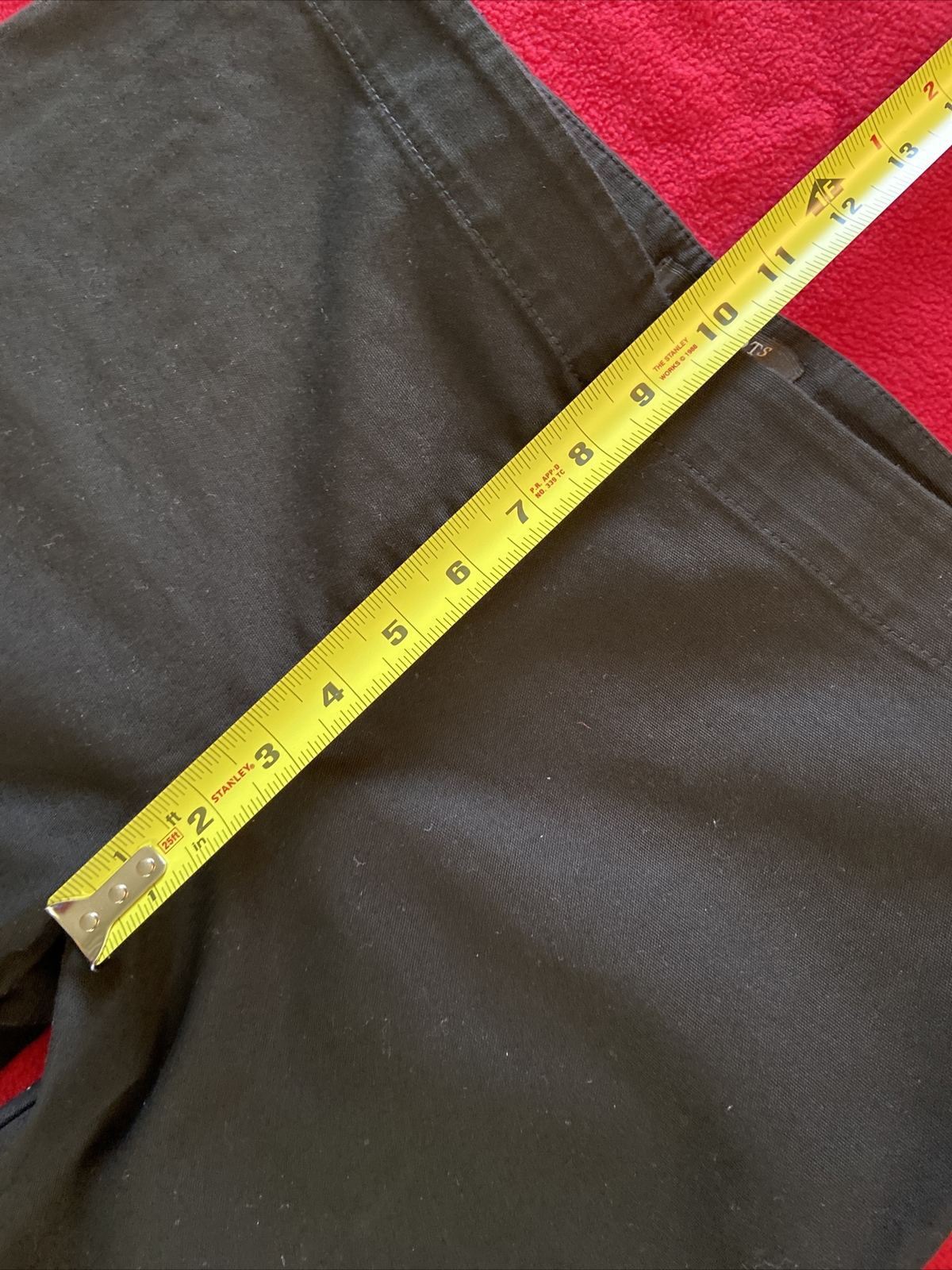 BASIC BLACK Talbots black classic side zip capris… - image 8