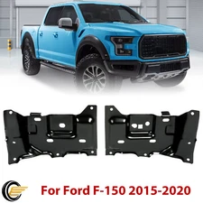 Front Driver & Passenger Side Bumper Mounting Bracket Fits 2015-2017 Ford F-150