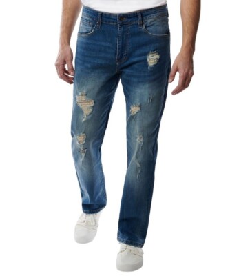 Lazer Men's Straight-Fit Stretch Jean 32 x 34 (5895)