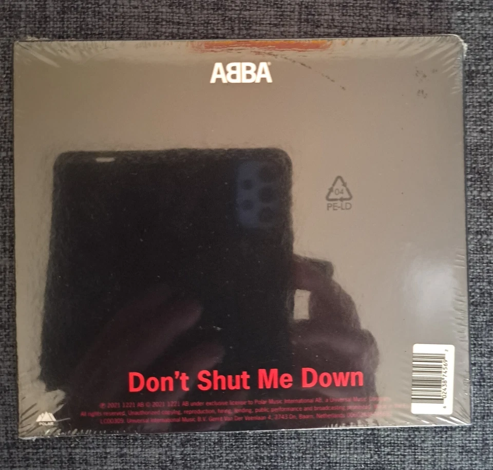 ABBA Don't Shut Me Down Limited Edition CD Single Sealed Brand New 2021 - Image 3 of 4