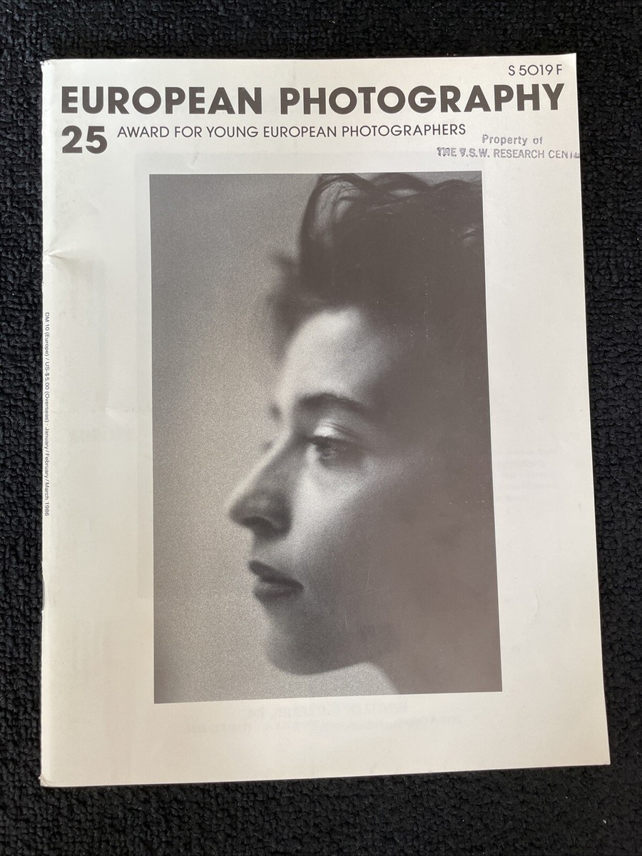Rare European Photography Art Magazine Number 25 Jan/Feb/March