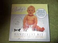BABY'S HAND PRINT KIT A KEEPSAKE TO LAST A LIFE TIME
