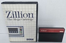 Sega Master System Zillion Cartridge Box Only Adult Owned