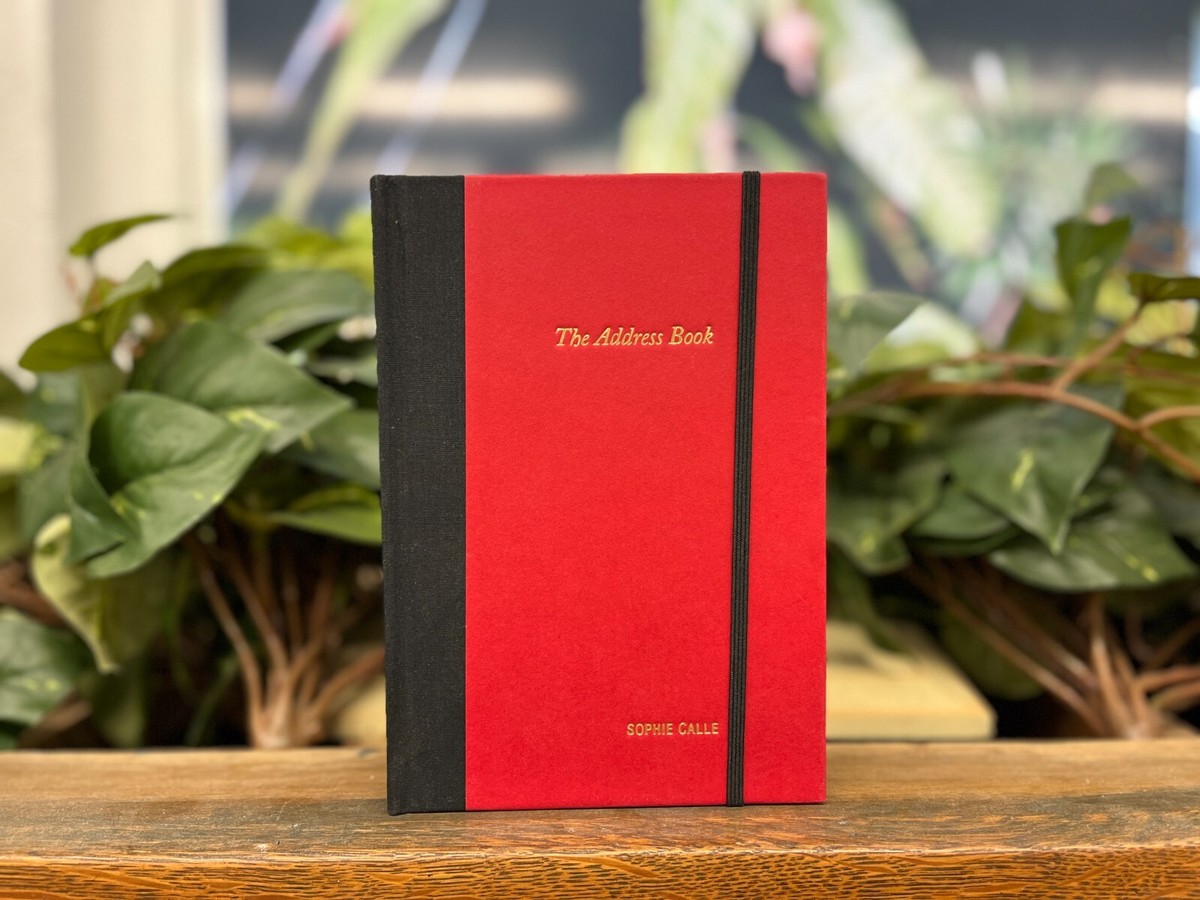 Sophie Calle: The Address Book 2012 rare conceptual art project | eBay