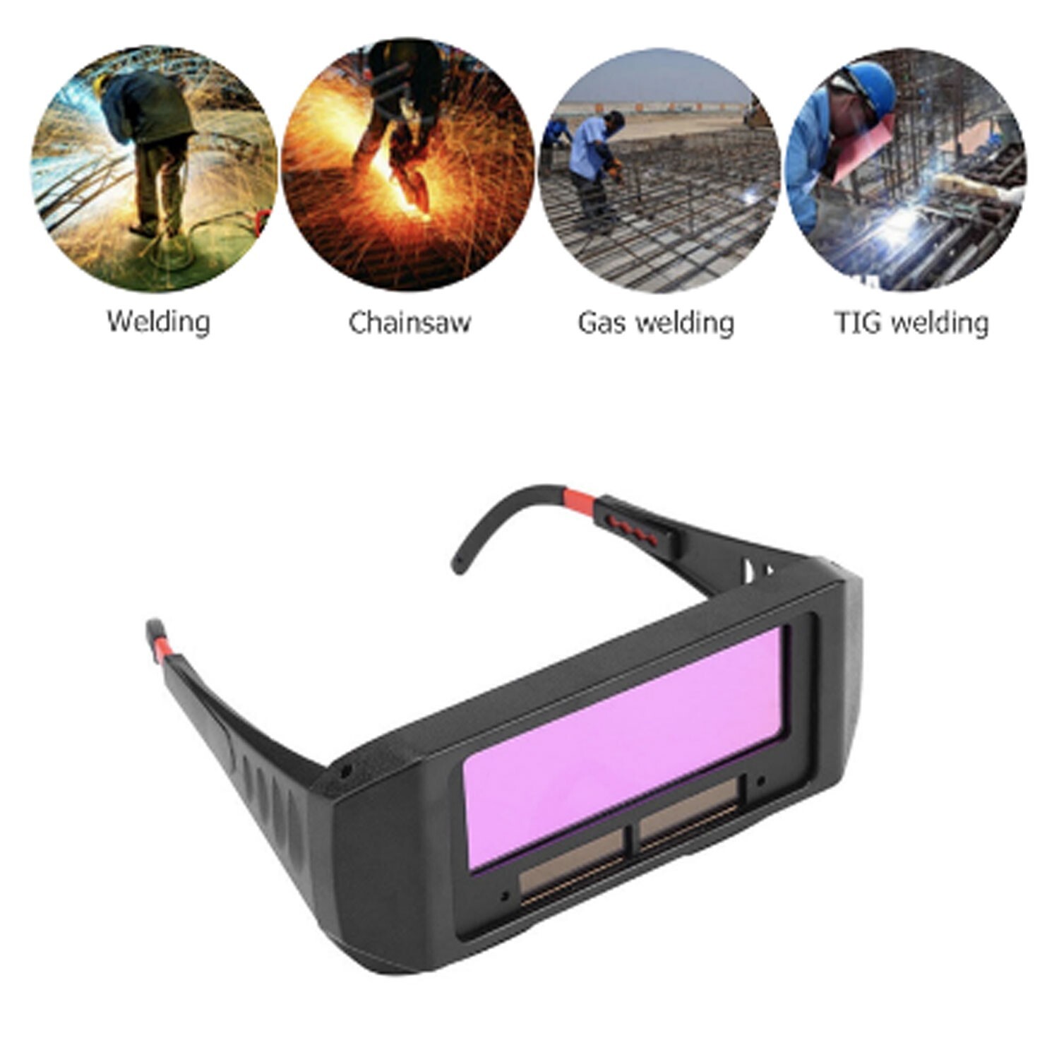 Welding Glasses Auto Darkening  Goggles Mask Safety Automatic Dimming Welder Arc