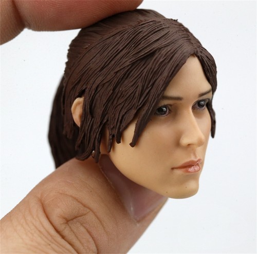 Game Ver. Lara Croft Head Carved 1/6 Scale DIY 12'' Action Figure - Picture 6 of 10
