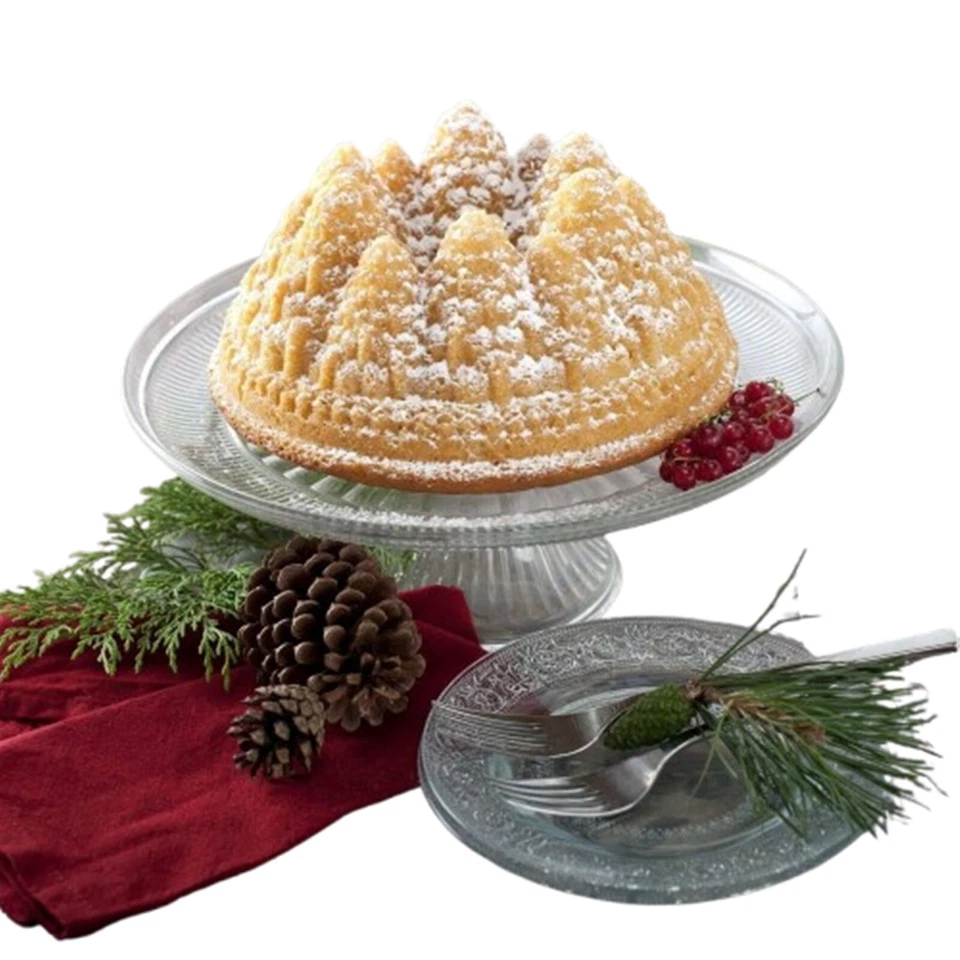 Nordic Ware: pine forest pan Kuchenform Kegelbund Cake 9cups (2,36L cm.23 Ma USA - Bild 4 von 4