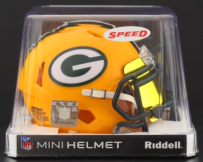 GREEN BAY PACKERS NFL Riddell SPEED Mini Football Helmet w