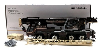 WSI 51-2120 1:50 LTM 1090-4.2 Liebherr Mobile Crane - Digging & Rigging