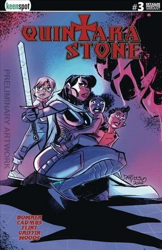 Quintara Stone #3D VF/NM; Keenspot | Retailer Incentive Variant 1:5 - w/Bag+Boar