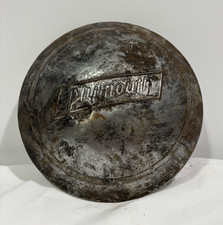Vintage Plymouth Metal Hubcap Wheel Center Cap Hub Cap Wheel Cover Vintage Plymouth Metal Hubcap Wheel Center Cap Hub Cap Wheel Cover