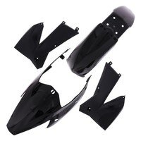 Plastikkit Schwarz Plastiksatz Passend FüR KTM EXC 300 Bj. 2005-2007