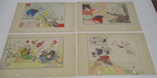 1931-1932 Original Art Lot of 4 CHARLES M. PAYNE Katzenjammer Kids CM4115