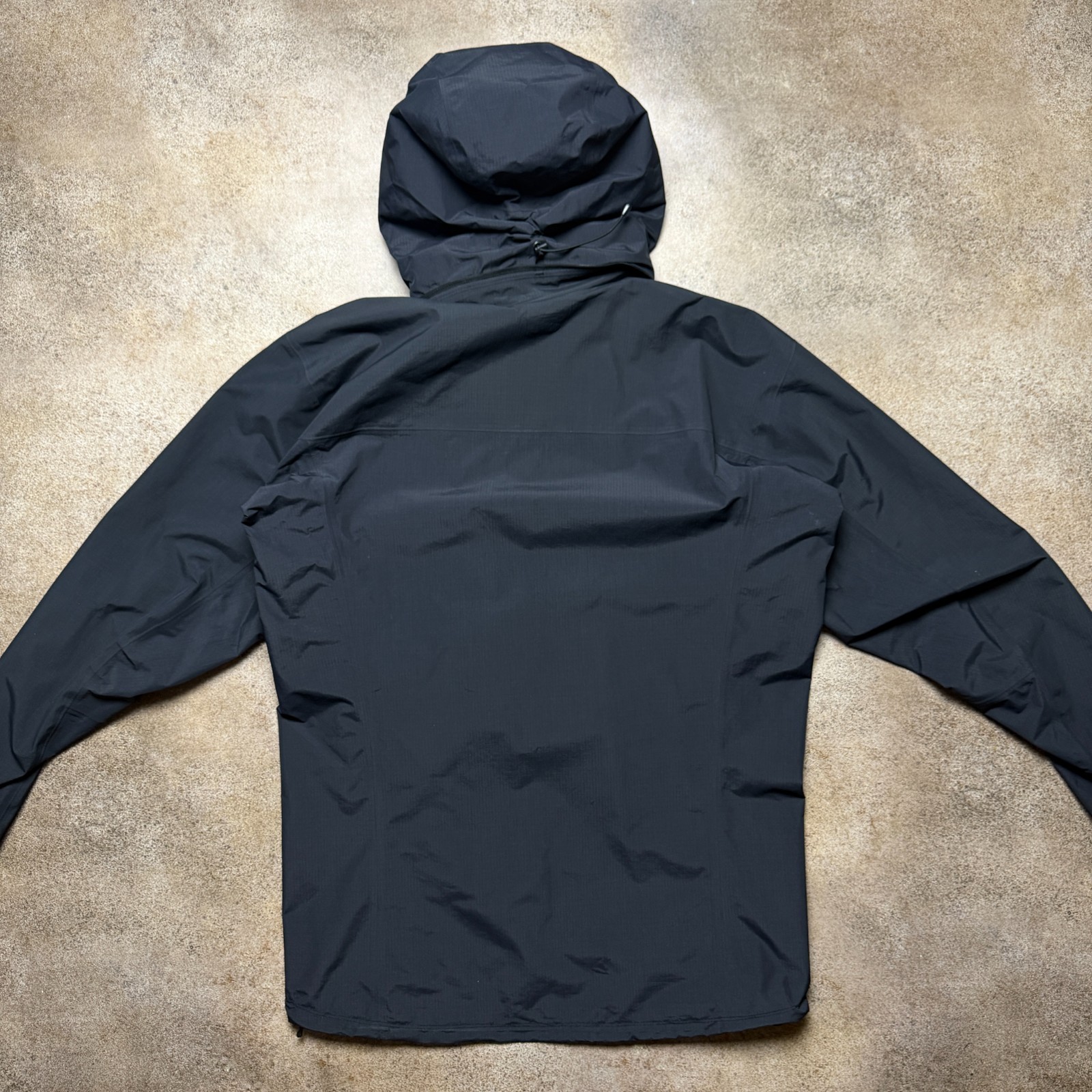 🦎 ARCTERYX Gore-tex Paclite Vintage Beta AR Shell Black Jacket M Men`s image 9