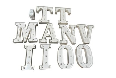 Marquee Sign Letters